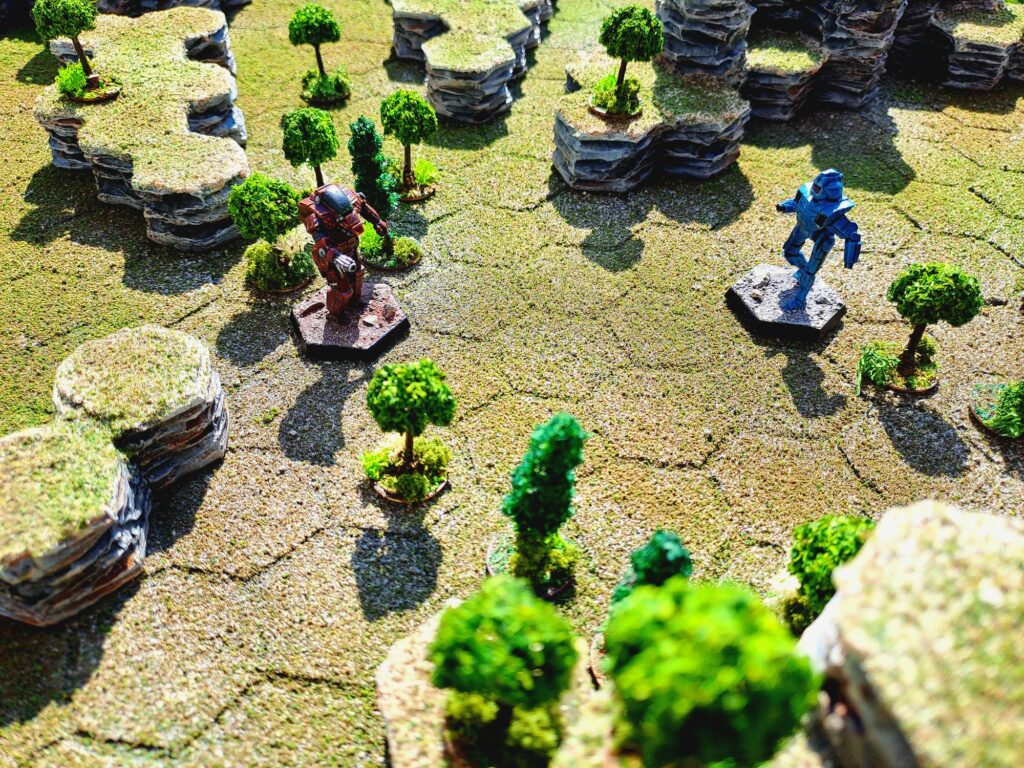 Battletech 3D Terrain board