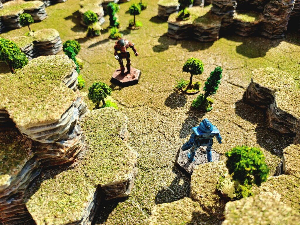 Battletech 3D Terrain board